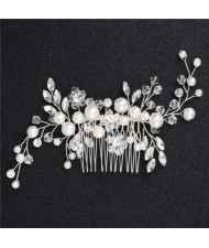High Quality Pearl Fashion Women Bridal Hair Comb/ Hair Pin
