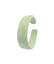 Colorful Design Hip-hop Young Girl Fashion Open Ring - Green