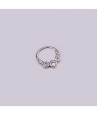 Creative Shining Design Cubic Zirconia Stainless Steel Piercing Nose Stud/ Stud Earrings (1 piece)
