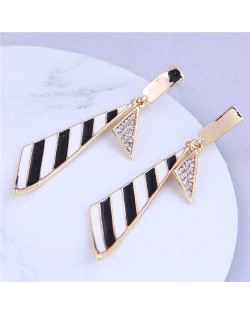 Bold Fashion Wholesale Jewelry Office Lady Fashion Geometric Shape Alloy Earrings