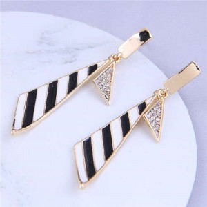 Bold Fashion Wholesale Jewelry Office Lady Fashion Geometric Shape Alloy Earrings