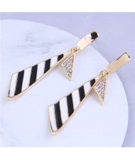 Bold Fashion Wholesale Jewelry Office Lady Fashion Geometric Shape Alloy Earrings