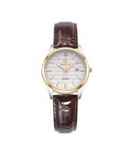 Rhombous Shape Grid Rhinestone Embellished High Fashion Scaleless Design Women Wrist Watch - Black