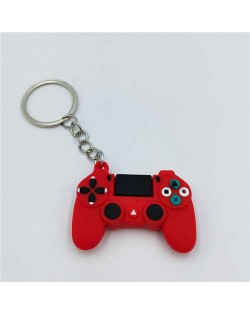 Vintage Fashion Cool Game Handle/ Joystick Modeling Key Chain - Red