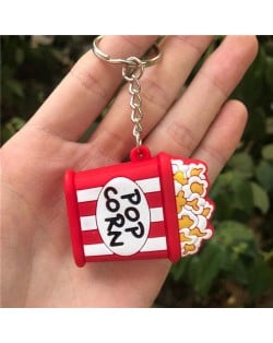 U.S. Fashion Unique Design Pop Corn Modeling Wholesale Key Chain