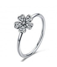 Minimalist Daisy Flower Series Wholesale 925 Sterling Silver Women Vintage Ring