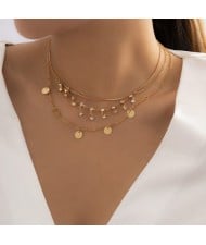 Rhinestone Pendant U.S. High Fashion Women Wholesale Choker Necklace - Pink