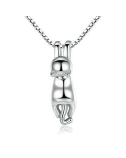 U.S Fashion Animal Pendant Wholesale 925 Sterling Silver Women Necklace