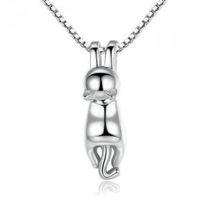 U.S Fashion Animal Pendant Wholesale 925 Sterling Silver Women Necklace