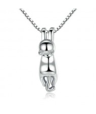 U.S Fashion Animal Pendant Wholesale 925 Sterling Silver Women Necklace