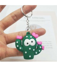 Cartoon Style Cute Cactus High Fashion Wholesale Key Chain