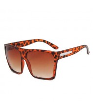 8 Colors Available Big Square Frame Design U.S. High Fashion Wholesale Sunglasses