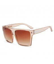 8 Colors Available Big Square Frame Design U.S. High Fashion Wholesale Sunglasses