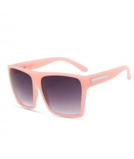 8 Colors Available Big Square Frame Design U.S. High Fashion Wholesale Sunglasses