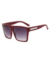 8 Colors Available Big Square Frame Design U.S. High Fashion Wholesale Sunglasses