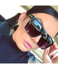 8 Colors Available Big Square Frame Design U.S. High Fashion Wholesale Sunglasses