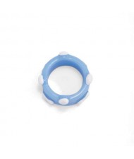 Creative Candy Color Simple Irregular Clouds Design Fashion Women Wholesale Resin Ring - Blue