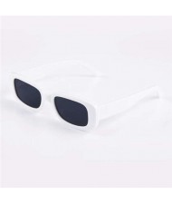 12 Colors Available Vintage Small Rectangular Frame Design U.S. Street Popular Fashion Wholesale Sunglasses