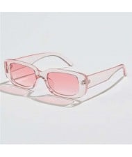 12 Colors Available Vintage Small Rectangular Frame Design U.S. Street Popular Fashion Wholesale Sunglasses