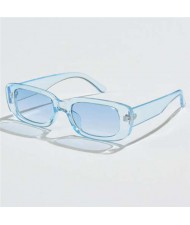 12 Colors Available Vintage Small Rectangular Frame Design U.S. Street Popular Fashion Wholesale Sunglasses