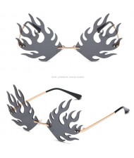 7 Colors Available Dragon and Phoenix Frameless Design Hiphop Party Fashion Wholesale Sunglasses