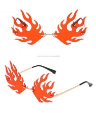 7 Colors Available Dragon and Phoenix Frameless Design Hiphop Party Fashion Wholesale Sunglasses