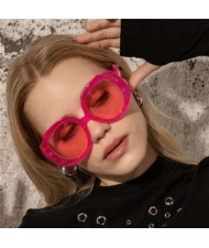 4 Colors Available Candy Color Round Frame U.S. Online Celebrity Vogue Wholesale Sunglasses