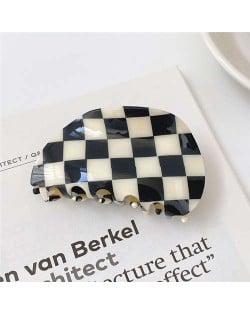 Classic Black and White Checkered Design Women Popular Hair Clip/ Accessories - NO.2