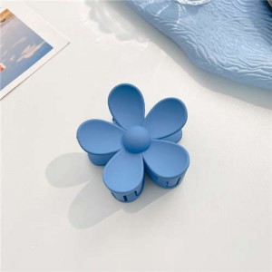 Light Blue Elegant Unique Design Resin Hair Accessories Clip - NO.2