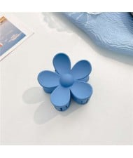 Light Blue Elegant Unique Design Resin Hair Accessories Clip - NO.2