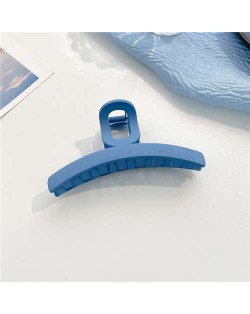 Light Blue Elegant Unique Design Resin Hair Accessories Clip - NO.4