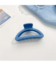 Light Blue Elegant Unique Design Resin Hair Accessories Clip - NO.7