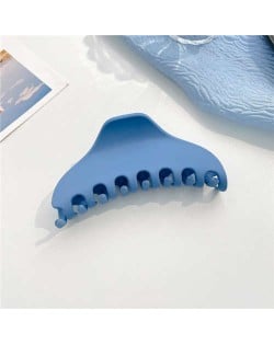 Light Blue Elegant Unique Design Resin Hair Accessories Clip - NO.8