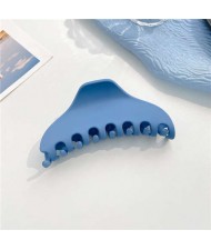 Light Blue Elegant Unique Design Resin Hair Accessories Clip - NO.8