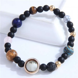 U.S. and European High Fashion Lava Beads Women Wholesale Bracelet