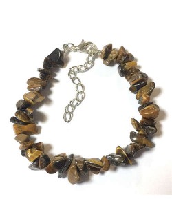 Seashore Stone Fashion Unique Gravel Design Women Wholesale Bracelet - Coffee