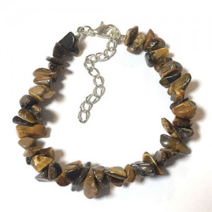 Seashore Stone Fashion Unique Gravel Design Women Wholesale Bracelet - Coffee