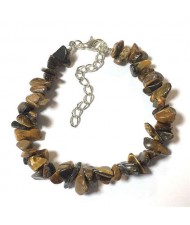 Seashore Stone Fashion Unique Gravel Design Women Wholesale Bracelet - Coffee