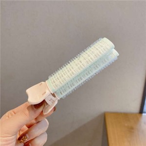 Korean Style Fashion Hair Fluffy Bangs Hair Clip - Green