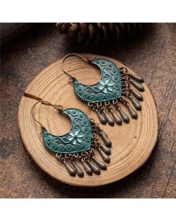 Traditional Folk Floral Vintage Design Women Bohemian Wholesale Earrings