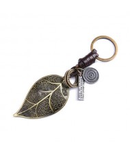 Vintage Fashion Leaf Pendant Ethnic Style Key Chain/ Accessories