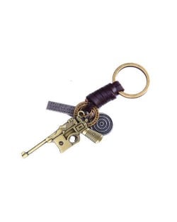 Vintage Fashion Pistol Pendant Key Chain/ Key Accessories