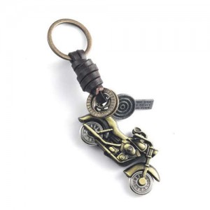 Vintage Fashion Motorcycle Pendant Key Chain/ Key Accessories - Copper