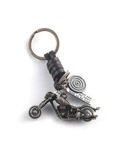 Super Cool Motorcycle Pendant Key Chain/ Key Accessories - Silver