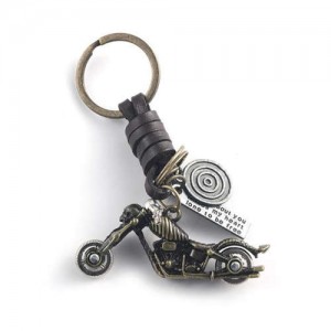 Super Cool Motorcycle Pendant Key Chain/ Key Accessories - Silver