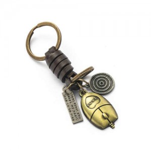 Vintage Love Theme Mouse Pendant Key Chain/ Key Accessories