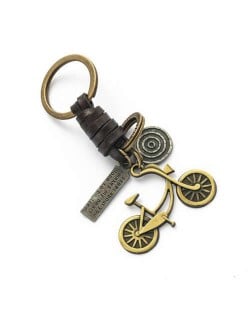 Vintage Bicycle Pendant Punk Style Key Chain/ Key Accessories