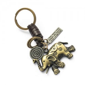 Propitious Elephant Vintage Fashion Key Chain/ Key Accessories