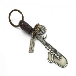 Vintage Saxophone Pendant Key Chain/ Key Accessories