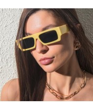 7 Colors Available European and American Fashion Square Small Frame Simple KOL Street Shooting Choice Sunglasses